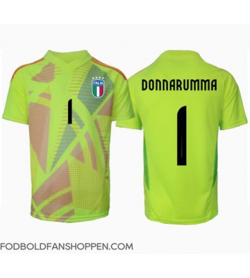 Italien Gianluigi Donnarumma #1 Målmand Hjemmebanetrøje EM 2024 Kortærmet